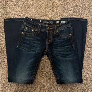 PETITE Miss Me jeans - size 25 - EUC